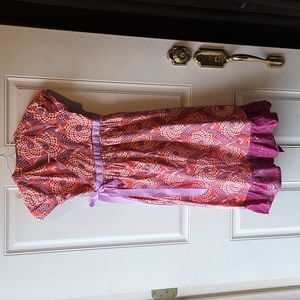 DONATING SOON Custom Girl's Wrap-around Dress Size 5/6